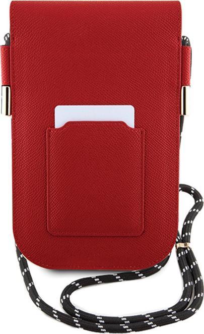 Actual product image Hello Kitty Torebka HKOWBPSCKER czerwony/red Leather Hiding Kitty Cord