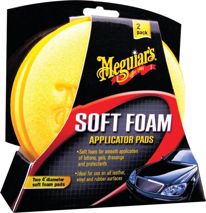 Actual product image Meguiar's soft foam