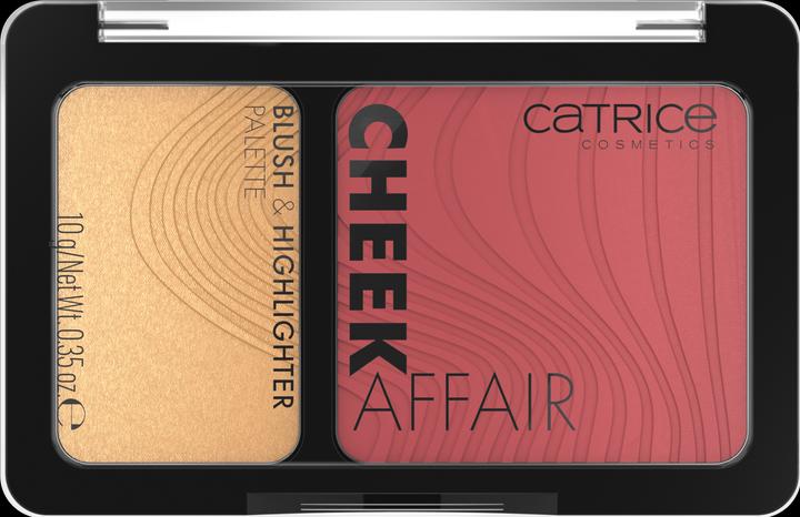Actual product image Catrice Cheek Affair Blush & Highlighter Palette (020 End Of Friendzone)