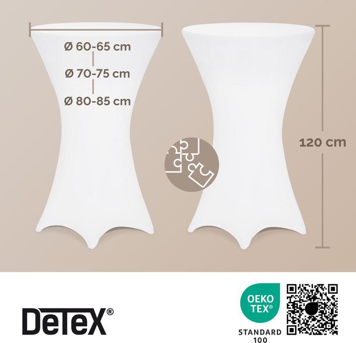 Actual product image Detex Bar table covers set of 5
