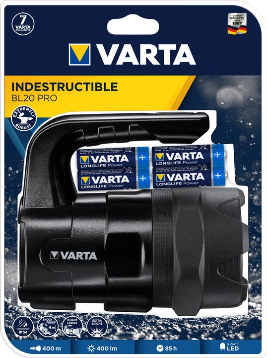 Image du produit Varta Indestructible BL20 Pro (15 cm, 400 lm)
