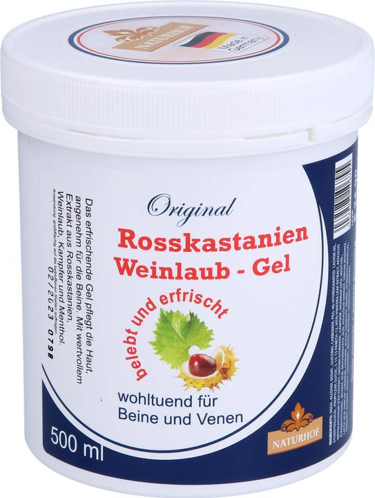 Axisis Rosskastanien+Weinlaub Gel, 500 ml Gel (Körpergel, 500 ml)