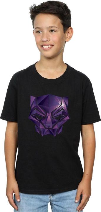 Image du produit - T-shirt AVENGERS INFINITY WAR BLACK PANTHER GEOMETRIC - Garçon (140, 146)