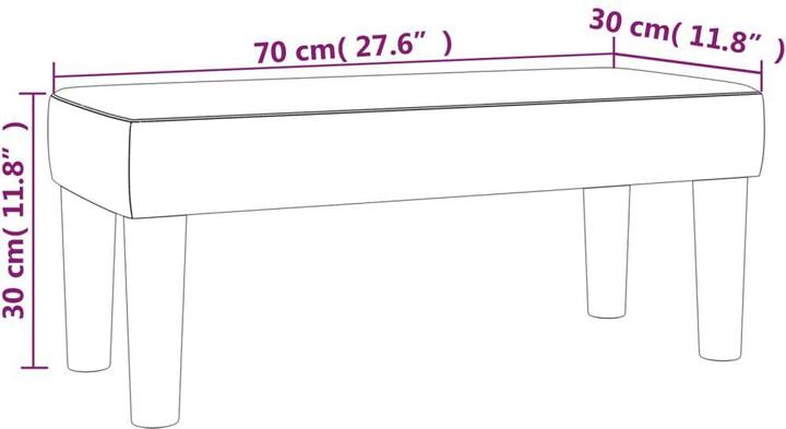 Actual product image VidaXL Afimia (70 cm)