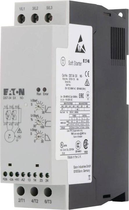 Actual product image Eaton Soft starter DS7 24Vac/dc 24A