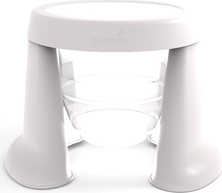 Actual product image Softtub Baby Bath Bucket White