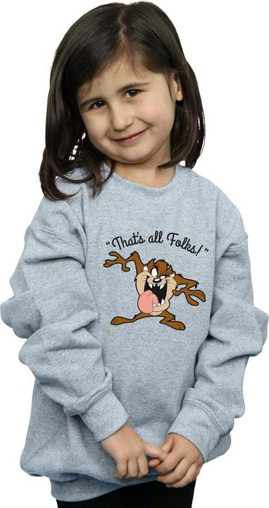 Immagine prodotto Looney Tunes Taz That's All Folks Felpa Ragazze (140, 146)