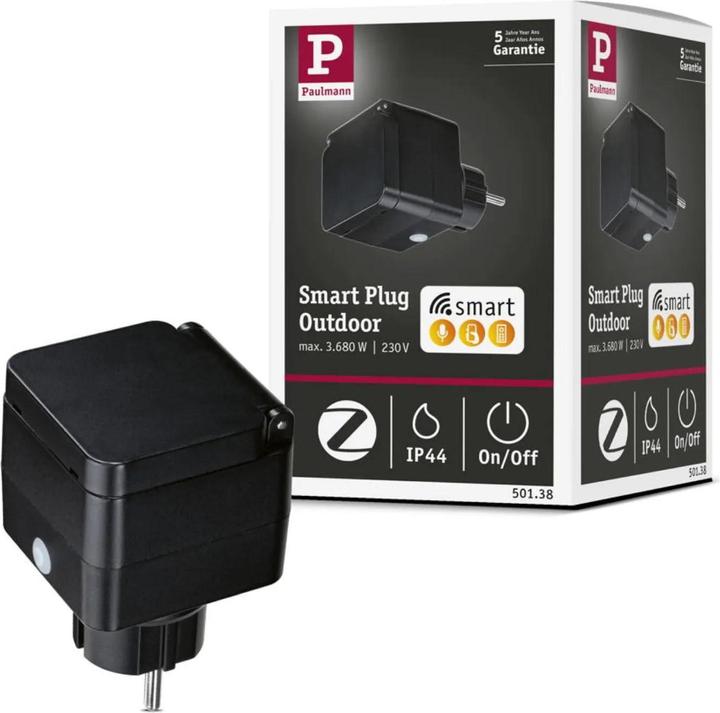 Actual product image Paulmann Smart Plug Outdoor adapter plug