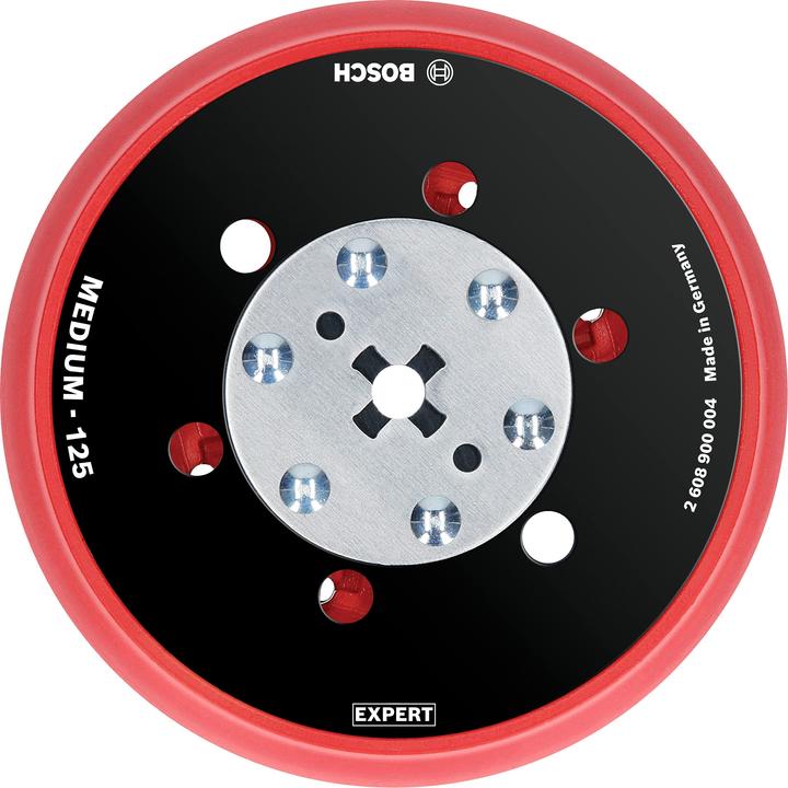 Image du produit Bosch Professional Zubehör Expert Multihole (Expert Trou Multiple) Plateau d'appui universel, 125 mm, dur (Dur)