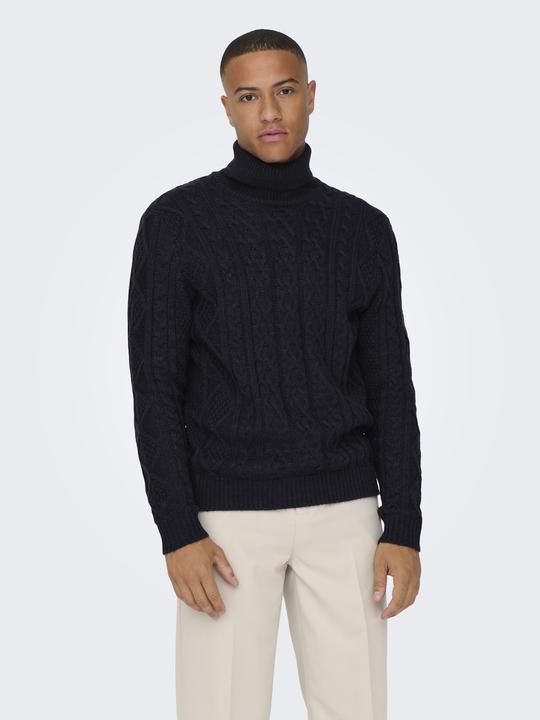 Produktbild Only & Sons Strukturstrick Strickpullover (M)