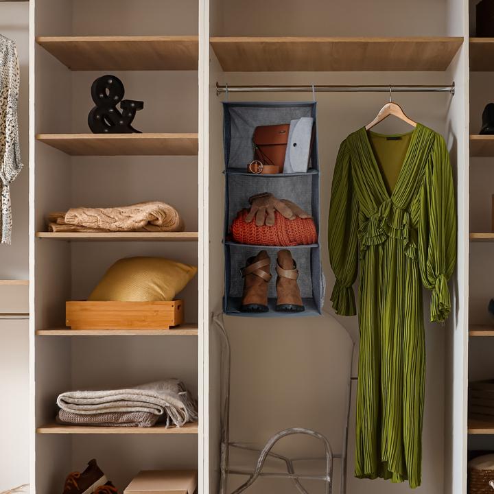 Produktbild Relaxdays 2x Kleiderschrank-Hängeregal (30 x 30 x 73 cm)