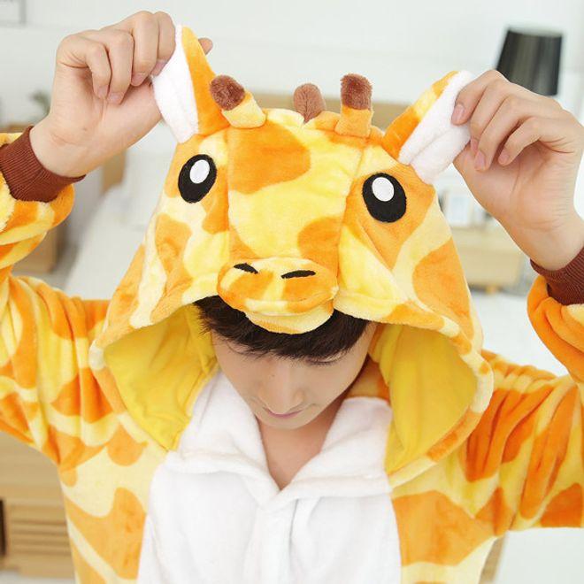 Actual product image MU Classic Giraffe costume - Onesie pyjamas giraffe (M) (M)