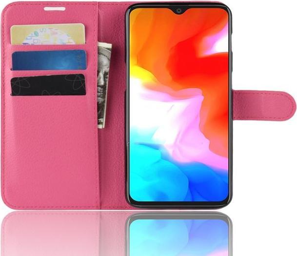 Produktbild MU Classic Litchi Leder Bookcover Series (OnePlus 6T)