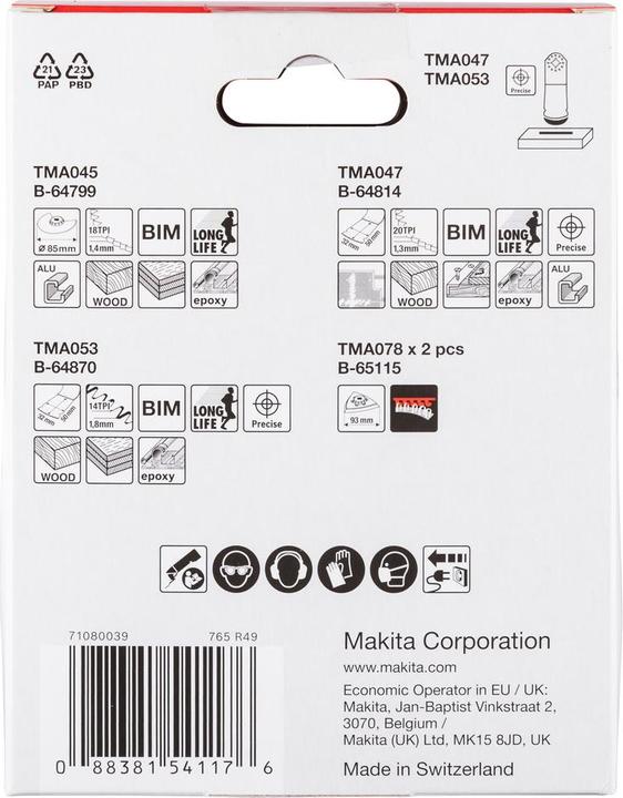 Produktbild Makita Multifunktionswerkzeuge