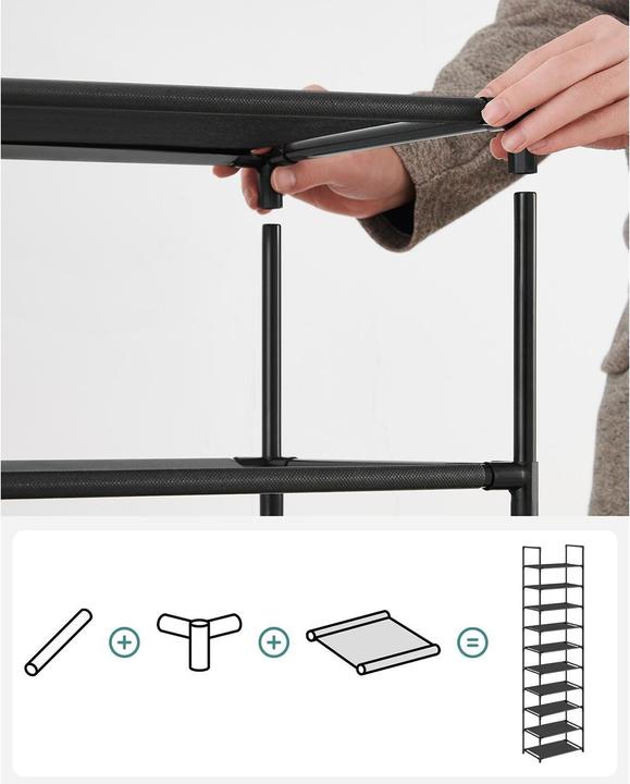 Actual product image Songmics Michael (45 x 28 x 173 cm)