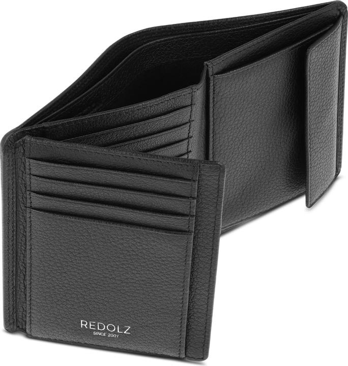 Image du produit Redolz Leather Essentials Portefeuille Protection RFID Cuir 9.5 cm