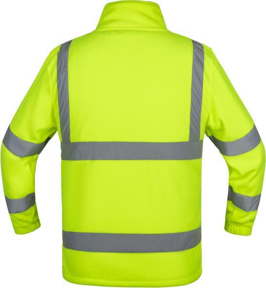 Korntex Hi-Vis Fleece Jacke