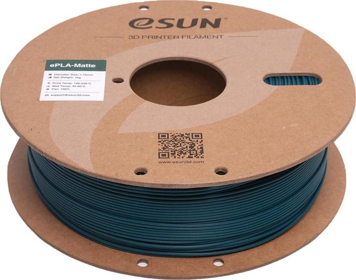 Immagine prodotto eSUN ePLA Mat Morandi Filamento verde 1,75mm 1Kg (PLA, 1.75 mm, 1000 g, Verde)