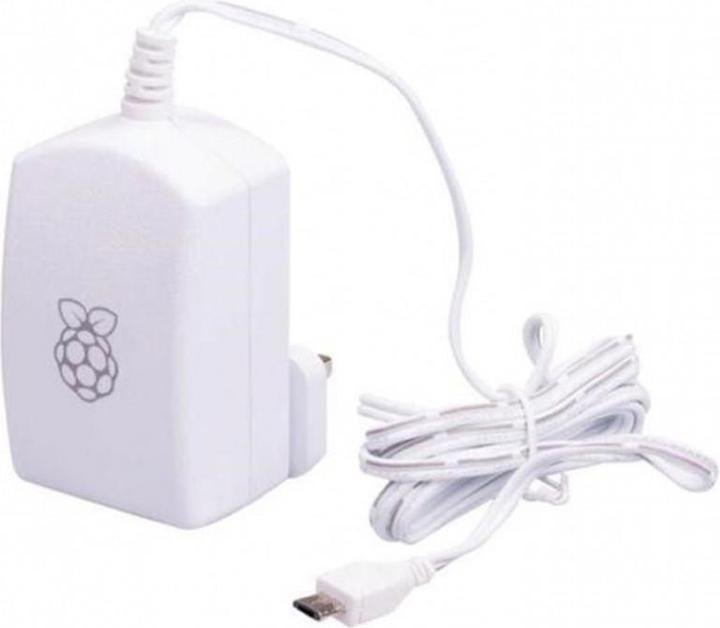 Produktbild Raspberry Pi Official Power Adapter Pi 3 Micro USB White