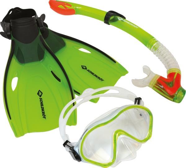 Schildkröt Schnorchel Set BERMUDA Junior S/M (3-tei
