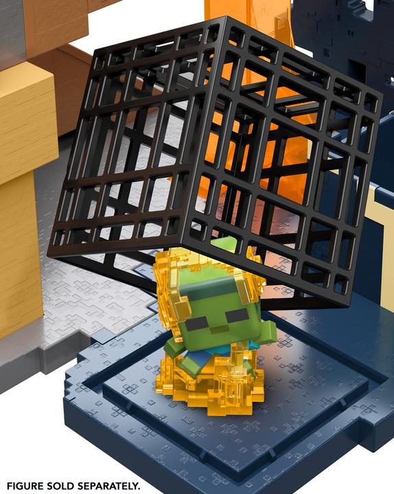 Actual product image Minecraft Mini Mode Rise of the Warrior playset