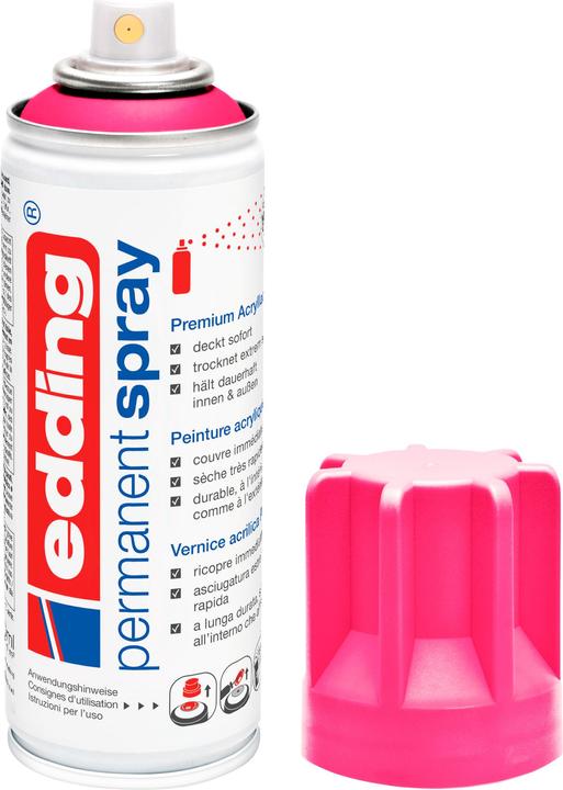 Produktbild Edding Acrylspray (Tiefschwarz, 200 ml)