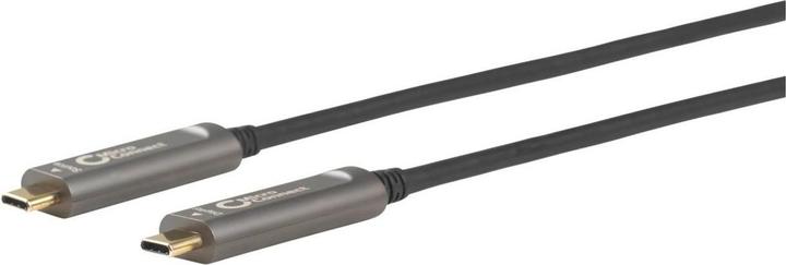 Produktbild MicroConnect MC-USB3.1CC10OP USB Kabel 10 m USB 3.2 Gen 2 (3.1 Gen 2) USB C Schwarz (10 m, USB 3.2 Gen 2)