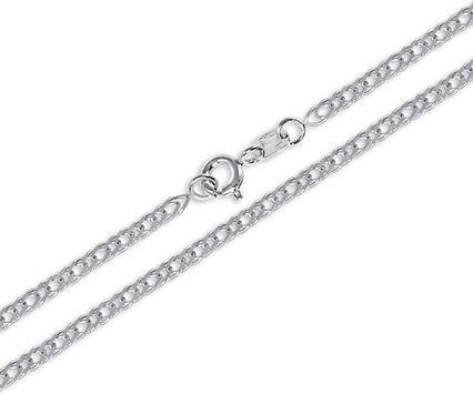 Brilio Women Ìs white gold chain 42 cm Dvoipancer 271 115 00089 07