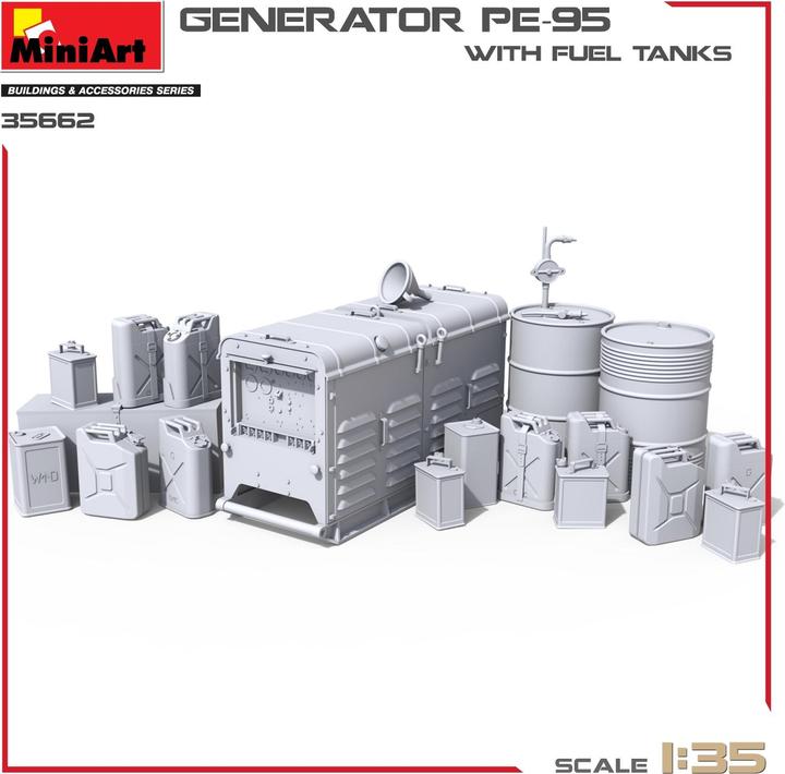 Produktbild 1: 35 Stromgenerator PE-95 m. Kanistern