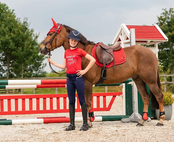 Image du produit Qhp pantalon équitation full grip fille tanya (128)