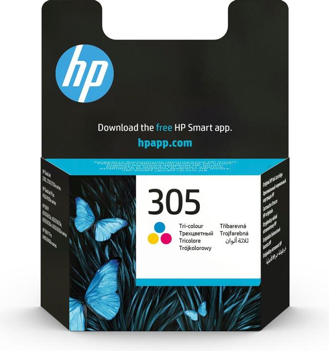 Produktbild HP 305 Tri-Color Original Ink
