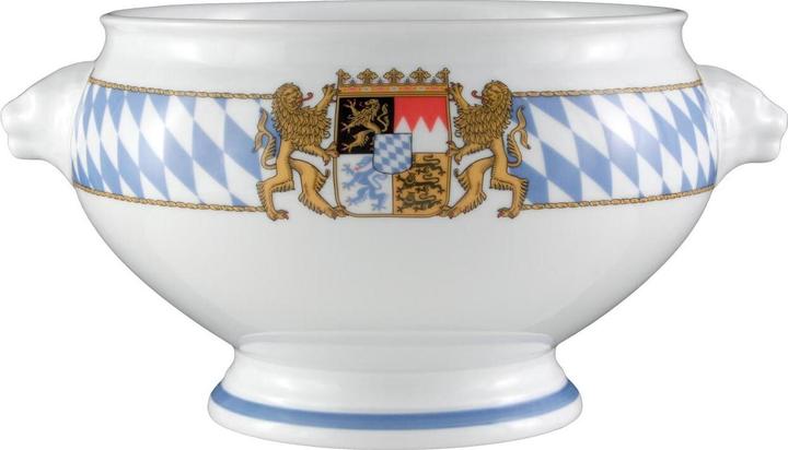Immagine prodotto Seltmann Zuppiera compatta Bayern con testa di leone e coperchio