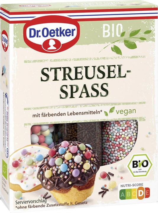 Produktbild Dr. Oetker Streusel Spass Bio (1 x)
