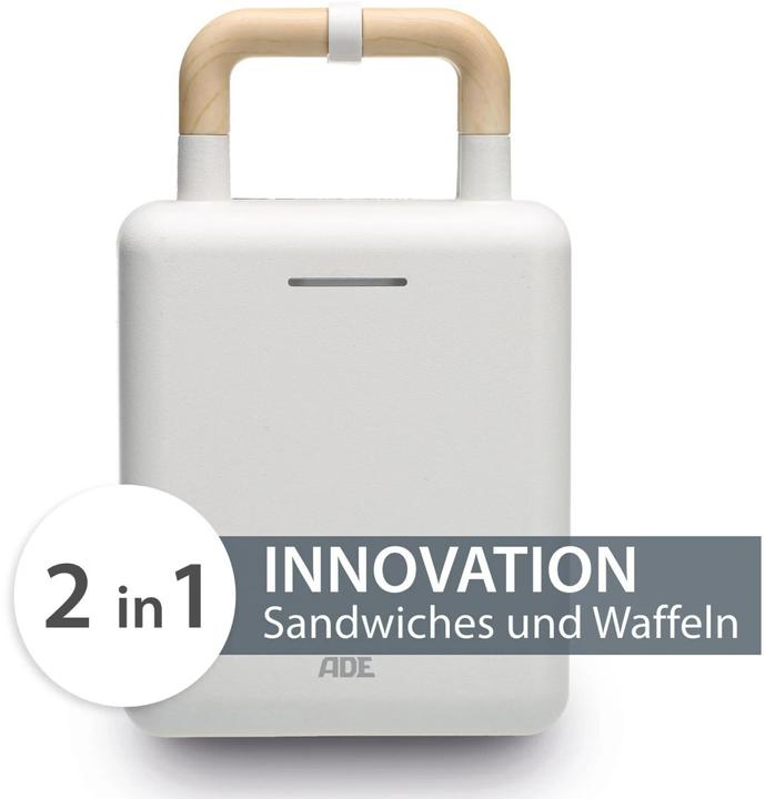 Produktbild ADE Waffeleisen Weiss