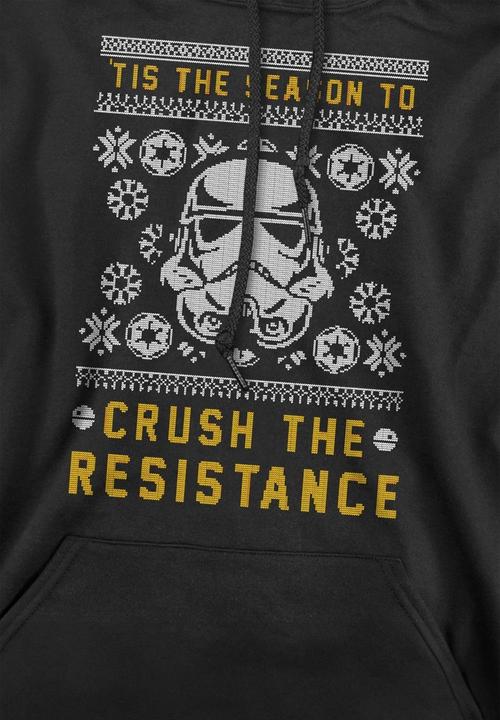Produktbild Star Wars Crush The Resistance This Christmas Kapuzenpullover (S)