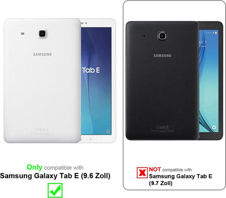 Actual product image Cadorabo Tablet Book Cover (Galaxy Tab E 9.6)