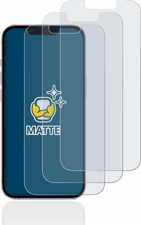 Produktbild BROTECT Entspiegelungs-Schutzfolie Displayschutz Matt (6 Stück, Apple iPhone 14)