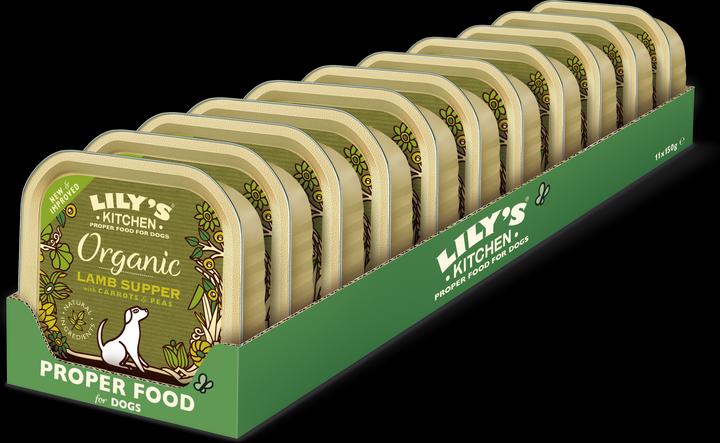 Image du produit Lily's Kitchen Cène d'agneau biologique (Senior, Adulte, Junior, 11 pcs, 1650 g)