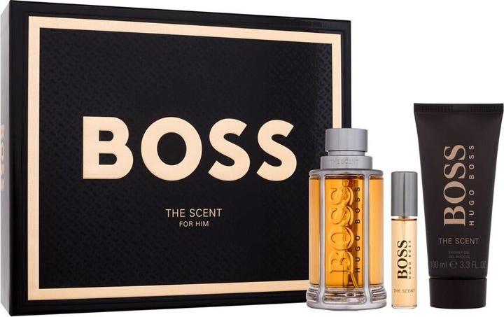 Produktbild Hugo Boss The Scent Gift Set - Eau De Toilette 100 ml, Miniatur Eau De Toilette 10 ml und Duschgel (Parfum set)