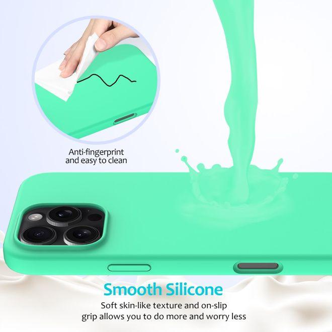 Actual product image MU Classic Liquid Silicone Series (Apple iPhone 16 Pro Max)