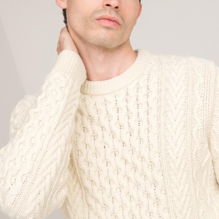 Produktbild La Redoute Collections Pullover mit rundem Ausschnitt (3XL)