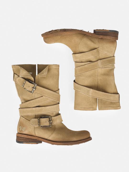 Produktbild Felmini GREDO 8562 Biker Boots mit zwei dekorativen Schnallen. Eine Verschmelzung von robustem Stil und urba (38)