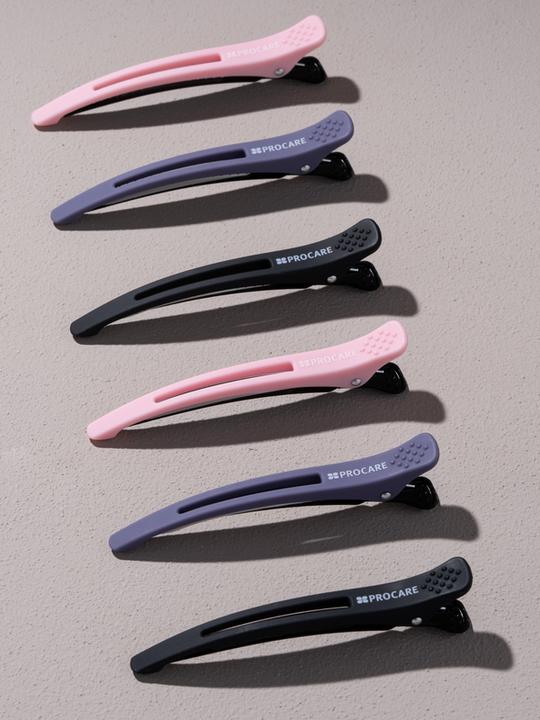 Produktbild Procare Premium Hair Sectioning Clips Pink/Violett/Black