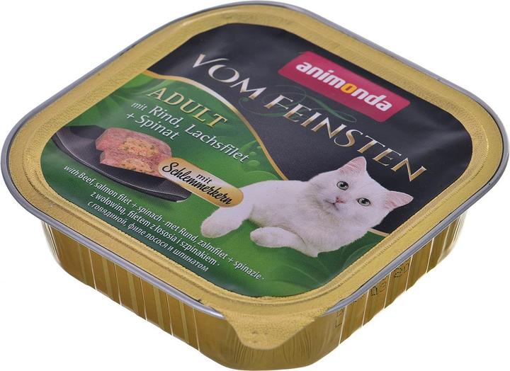 Immagine prodotto animonda Vom Feinsten Schlemmerkern Mit Rind, Lachsfilet + Spinat (Adulto, 1 pz., 100 g)