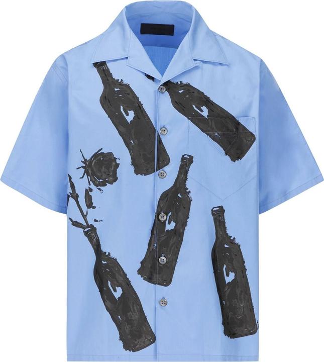 Prada Printed Cotton Shirt (L)