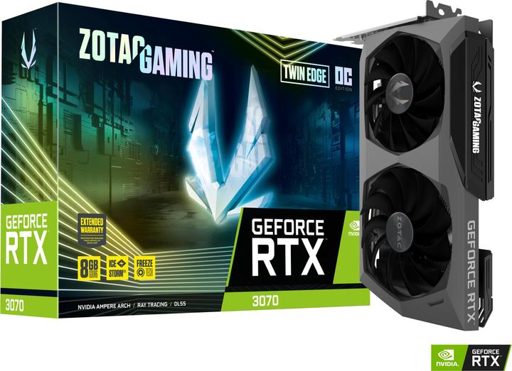Immagine prodotto Zotac GeForce GAMING RTX 3070 Twin Edge OC LHR (8 GB)