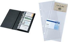 Actual product image Sigel Sleeves for business card ring binders (A8)