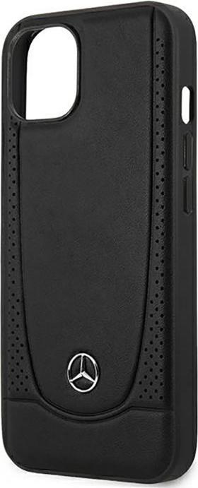Produktbild Mercedes MEHCP14MARMBK iPhone 14 Plus 6,7" czarny/black hardcase Leather Urban (Apple iPhone 14 Plus)