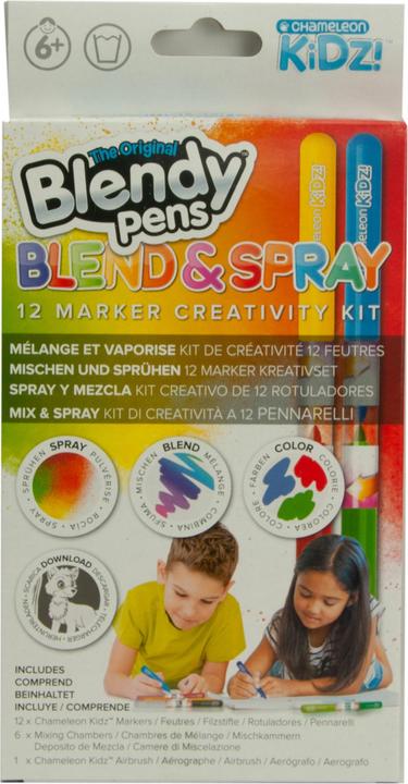 Actual product image Chameleon Blendypens Blend & Spray 12 Color Kit (Multicoloured, 12 x)