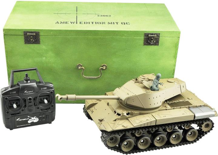 Actual product image Heng Long Tank Bulldog M41 2.4 GHz (RTR Ready-to-Run)